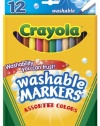 Crayola 12ct Fine Washable Markers