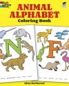 Animal Alphabet Coloring Book (Dover Coloring Books)