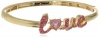 Betsey Johnson Iconic Pinkalicious Love Stretch Bangle Bracelet, 7.5