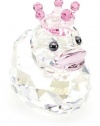 Swarovski Duck Figurine, Happy Princess