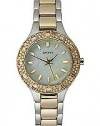 DKNY Two-Tone with Glitz Stainless Steel Women's watch #NY8742
