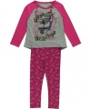 Rocawear Picture Perfect 2-Piece Outfit - pink, 4t