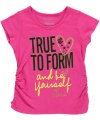 Rocawear True to Form Top - pink, 12 - 14