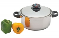 Precise Heat 5-1/2-Quart Surgical Stainless-Steel Stockpot Precise Heat 5-1/2-Quart Surgical Stainless-Steel Stockpot