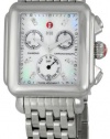 Michele Woman's MWW06P000014 Deco Day Diamond Dial Stainless Steel Bracelet Watch