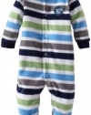 Carter's Watch the Wear Baby-Boys Newborn Striped Coverall, Navy, 6-9 Months