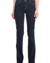 NYDJ Women's Petite Classic Barbara Modern Boot Cut Jeans, Classic Dark Indigo, 2P