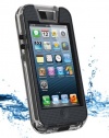 iContact Waterproof Case for iPhone 5/5S - Retail Packaging - Clear/Black