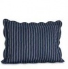Lauren by Ralph Lauren Villa Martine Quilt Blue & Cream Stripe STANDARD Pillow Sham