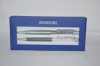 Swarovski Crystalline Lady Ballpoint Pen, Anthracite and Mechanical Pencil Set (1145329)