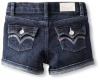 Levi's Girls 2-6X Sweetie Shory Short, Blue Attitude, 5