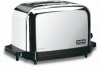 Waring Commercial WCT702 Light Duty Chrome Plated Steel Toaster with 2 Slots