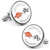 Vintage Chevy Corvette Logo Cufflinks