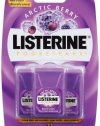 Listerine PocketPaks Breath Strips, Arctic Berry, 3 24-Count Dispensers