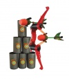 Zing Air Hunterz Z Bow Target Pack with 6 Cans and 2 Arrows