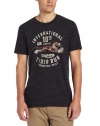 Lucky Brand Mens Men's Triumph Tiger Graphic Tee