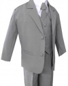 Formal Suit Set Silver for Boys From Baby to Teen