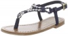 Polo Ralph Lauren Kids Alexa Sandal (Toddler/Little Kid/Big Kid),Navy/White,5 M US Toddler