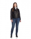 Calvin Klein Women's Plus-Size Moto Jacket