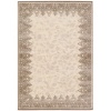Couristan 1240/0219 PAVE Vivienne 35-Inch by 90-Inch Chenille Area Rug, Cream/Silver