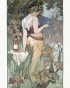 Nouveau Cognac Template by Alphonse Mucha 9x12 Fine Art Print on Archival Paper