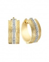 Effy Jewlery Moderna Textures Diamond Earrings, 0.21 TCW