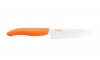 Kyocera Revolution Series 4-1/4-Inch Utility Knife, Orange Handle