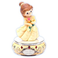 Disney ''Once Upon a Time'' Musical Belle Figurine by Precious Moments Disney ''Once Upon a Time'' Musical Belle Figurine by Precious Moments