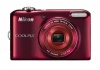 Nikon COOLPIX L28 20.1 MP Digital Camera with 5x Zoom Lens and 3 LCD (Red)