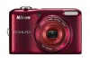 Nikon COOLPIX L28 20.1 MP Digital Camera with 5x Zoom Lens and 3 LCD (Red)