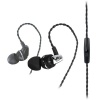 MEElectronics A151P Balanced Armature In-Ear Headphone with Inline Microphone and Remote (Black)