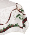 Lenox Holiday Nouveau 60-by-104-Inch Tablecloth