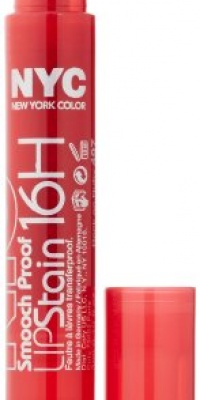 New York Color Smooch Proof Lip Stain, Rock On Ruby, 0.1 Fluid Ounce New York Color Smooch Proof Lip Stain, Rock On Ruby, 0.1 Fluid Ounce