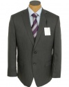 Calvin Klein Steel Mens Charcoal 3 Piece Slim Fit Suit