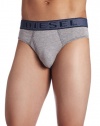 Diesel Men's Blade Underdenim Brief, Grey, Medium