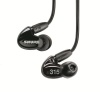 Shure SE315-K, Sound Isolating Earphone, Hi-Definition Micro Speaker with Tuned Bass Port (Black)