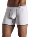 ck one Men's Micro Boxer Brief, White, Large