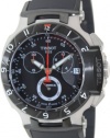 Tissot Men's T0484172705100 T-Race Black Chronograph Dial Watch