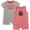 Carter's Infant 2-Pack Suit Romper - Red-6 Months