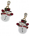 TIFFANY & ZARA CHRISTMAS SNOWMAN EARRINGS