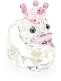 Swarovski Duck Figurine, Happy Princess Swarovski Duck Figurine, Happy Princess
