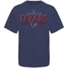 NFL Men's Houston Texans Vintage Roster II Short Sleeve Pigment Dye Tee (Pigment Denim, Large)