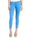 Hudson Women's Collin Skinny Crop Jean in Mariner Blue