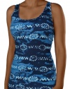 Lucky Brand Women's Jeans Print Ribbed Tank