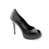 Cole Haan Women's Mariela Air Open-Toe Pump,Black,8 B US