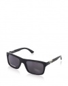 Emporio Armani EA9883/P/S Sunglasses - 0807 Black (3H Smoke Polarized Lens) - 54mm