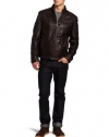 Marc New York by Andrew Marc Men's Cruz Soft Leather Open Bottom Jacket