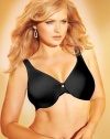 Lilyette Women's Dream Comfort Lift Underwire Bra,Black,38D
