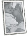 Reed & Barton Pewter Picture Frame, Baby Beads