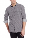 Calvin Klein Jeans Men's Heritage Check Long Sleeve Button Down Shirt